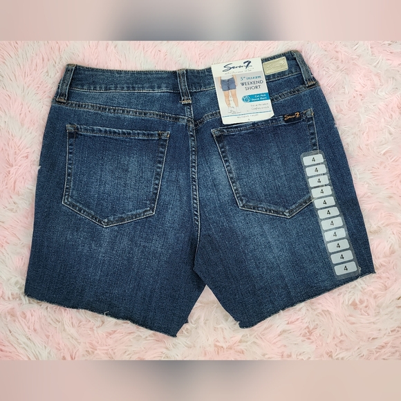 Seven 7 Jeans Weekend Shorts Womens Size 4 new, fast shipping - Picture 2 of 11